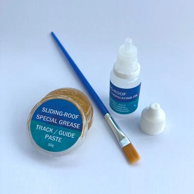 Car Sunroof Lubricant Kit, Track Grease & Krytox Rubber Seal Lubricating Oil - Image 1 of 4