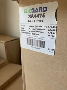 1x Ecoguard Xa4475 Volvo 960  drop in panel air filter - Picture 1 of 1