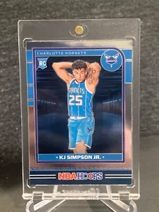 2024-25 NBA Hoops Kj Simpson Jr ROOKIE RC OPTI-CHROME SP Parallel #272 Hornets - Picture 1 of 2