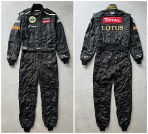 Men's OMP Racing Suit RARE F1 Lotus Pirelli Renault Size 52 ~M made in ITALY - Picture 1 of 16