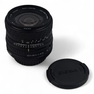 Sigma 24mm f2.8 Macro Super Wide 2 MF Lens for Olympus Canon FD Adapter - Picture 1 of 7