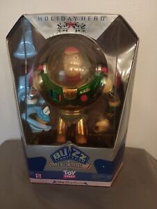 Holiday Hero Talking Buzz Lightyear to the Rescue 1998 Sealed Toy Story WORKING 