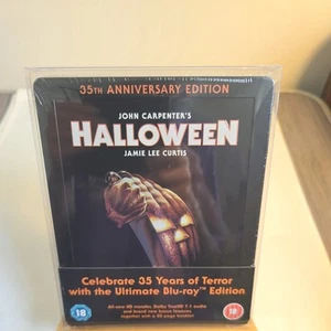 HALLOWEEN 35TH ANNIVERSARY BLU-RAY EDITION STEELBOOK, BRAND NEW SEALED - Picture 1 of 22
