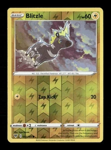 Blitzle Reverse Holo Common SWSH04: Vivid Voltage 053/185 NM Pokemon LP - Imagen 1 de 2