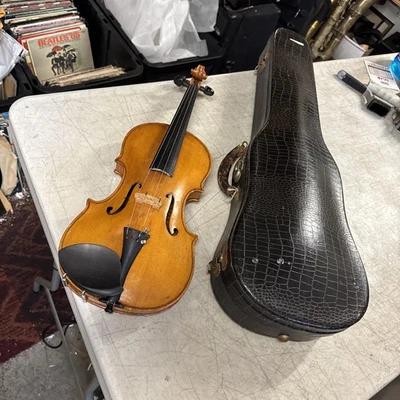 Old Auguste Deroux a Paris 1886 年小提琴 4/4 漂亮法语/美国? — 第 1/4 张图片