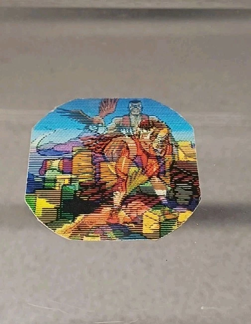 secret wars guerres secrètes hologramme faucon falcon 1984 - Photo 1/1