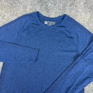 FIGS Damen Seamless Underscrub Langarm Top Navy Gr. S M21KW1001 Schnitt 2088 - Bild 1 von 14