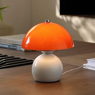 Touch Bedside Lamp for Bedroom,Small Mushroom Table Lamps for Nightstand,Mush... - Image 1 of 4
