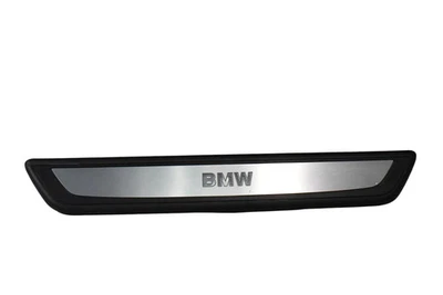 09-15 BMW 750Li F01 F02 porta dianteira direita soleira placa arranhão tampa acabamento fabricante de equipamento original - Imagem 1 de 4