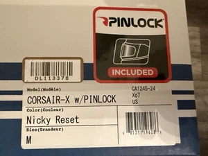 Arai Corsair X Nicky Reset Motorcycle Helmet Medium - Picture 1 of 8