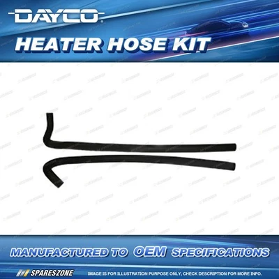Dayco Heater Hose Kit for Daihatsu Rocky 2.8L DFI DTFI DL 1984-1999 - image 1 of 2