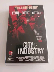 City of Industry VHS 1997 SAMPLE Promo Dealer Preview PolyGram Keitel Thriller - Picture 1 of 13