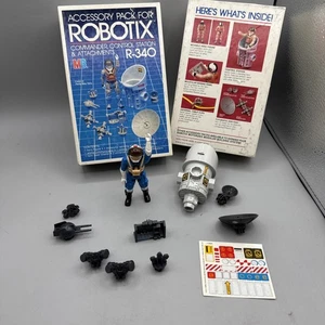 Pack d'accessoires vintage 1984 MB Milton Bradley ROBOTIX R-340 - Complet - Photo 1/6