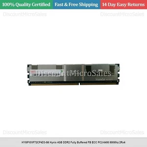 HYMP151F72CP4D3-S6 Hynix 4GB DDR2 Fully Buffered FB ECC PC2-6400 800Mhz 2Rx4 - Picture 1 of 1