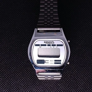 [L001] VINTAGE OROLOGIO KEEN'S LCD QUARTZ - NOT TESTED - Picture 1 of 3