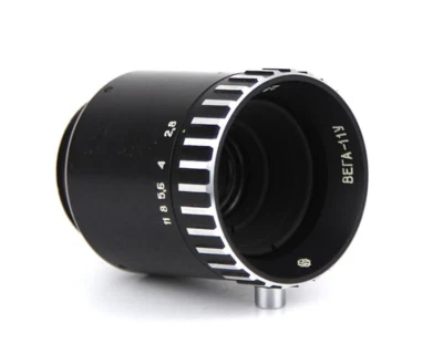 Soviet Lens VEGA 11 U 50mm f/2.8  for photographic enlargers Mount M39 - Image 1 of 4