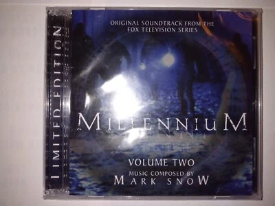 OOP NEW CD - MILLENNIUM Volume Two - Mark Snow - La La Land - Lt. Ed.  - RARE - Image 1 of 2