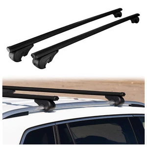 Roof Rack Rail Bars for Cadillac BLS I BLS 2006-2009 Luggage Carrier Aluminium - Picture 1 of 10