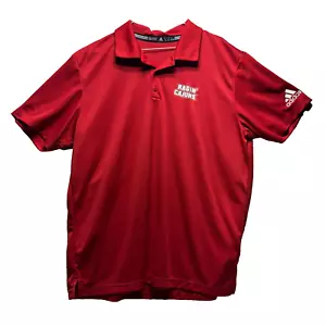 Louisiana Ragin' Cajuns Golf Polo Shirt NCAA Adidas Aeroready Red, Size XL - Picture 1 of 8