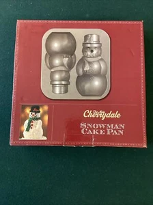 Vintage The New Cherrydale Schneemann Urlaub 3D Kuchenform Weihnachten - Bild 1 von 4