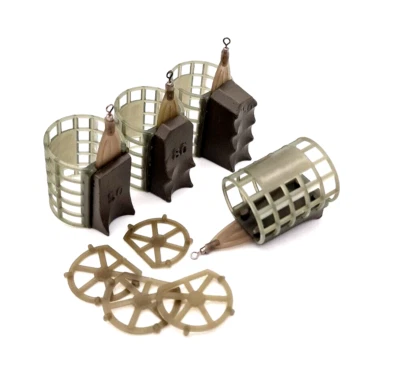 Futterkorb Feeder-Korb Angeln Klassisch Futterkörbe Plastik 30 -150 g 30x40 mm - Bild 1 von 2