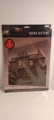 Neibolt House Scene Setter 2pc - IT Chapter Two ~  Halloween Party Decorations - Image 1 of 4