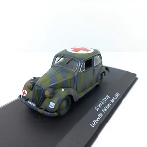 1/43 COCHE CAR AUTO SIMCA 8 1939 LUTWAFFE BALKANS ABRIL 1941 - Imagen 1 de 5