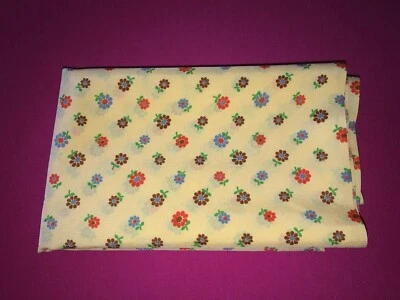 Tissu moderne viscose à petites fleurs larg 115 cm x H 240 cm  réf A769 - Photo 1/4