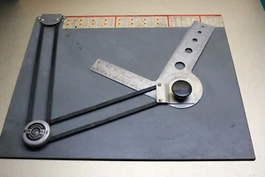 1940's Replogle drafting machine architect drawing instrument tool 22" x 17" - Picture 1 of 9