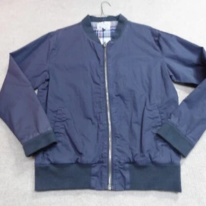 Rogues Gallery Jacket XL Blue Bomber Embroidered Cotton - Picture 1 of 7