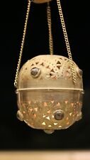 Moroccan Brass  Lantern Islamic Mosque chandlery Hanging Pendant  (medium)