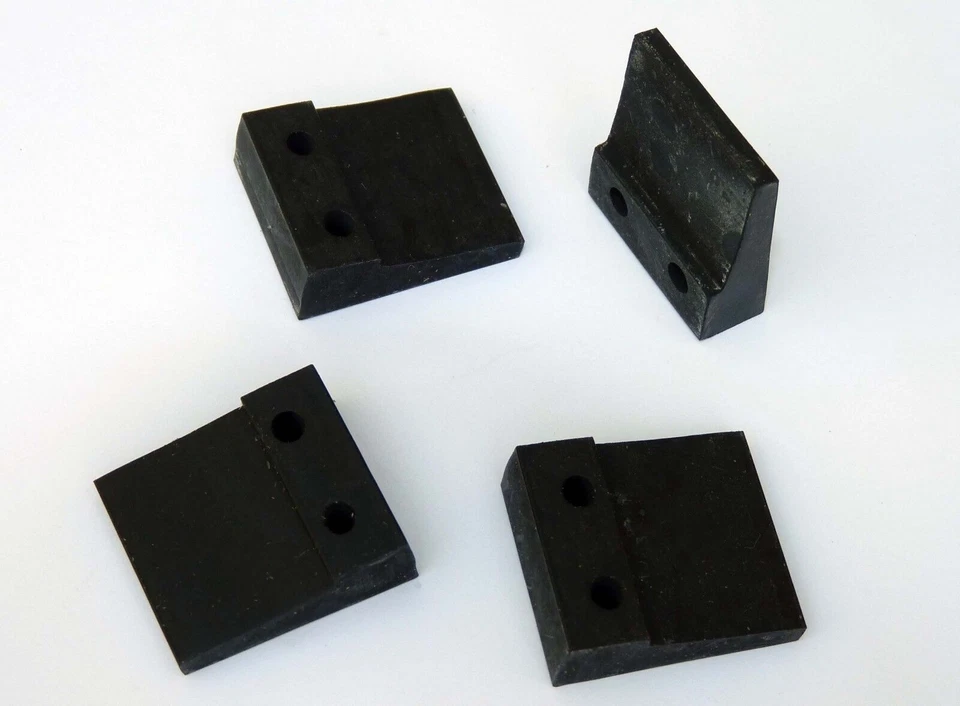 Rubber Bonnet Buffer Set of 4, for Triumph TR4 TR5 & TR6, Triumph Part 626152 - Image 1 of 1