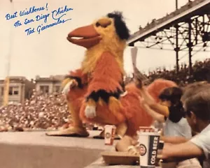 Ted Giannoulas signed San Diego Chicken autographed 8x10 photo #3 - Bild 1 von 1