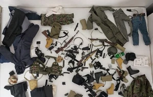 Dragon 1/6 WWII German Action Figure Accessory Lot Holsters Weapons Big Lot - Picture 1 of 13