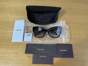 Brand New Original Tom Ford CARLI Model TF295 Colour 01B Size 57-16-135 Sunglass - Picture 1 of 19