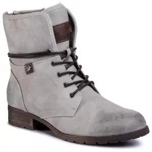 TOM TAILOR Damen Schuhe Stiefel Boots Stiefelette Beige Gr. 38 Neu - Bild 1 von 6