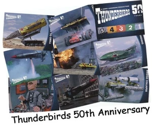 Thunderbirds 50th Anniversary - 54 Card Basic/Base Set - 50 Years - 2015 - Picture 1 of 3