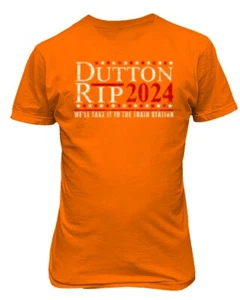 Dutton Rip 2024 Take It To The Train Station Yellowstone Unisex Tee Tshirt - Picture 1 of 14