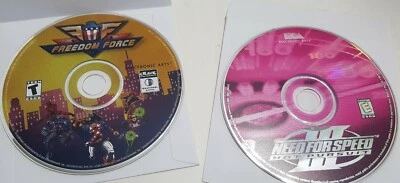PC Games Need for Speed III and Freedom Force Discs w/box no manuals Good - Image 1 of 4