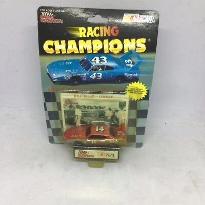 Soporte para tarjetas de coche de carreras Nascar Plymouth 14 Ellis Racing Champions 1991 oro rojo 1:64 Foto 1 de 3