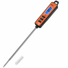 MEASUREMAN Digital Meat Thermometer Instant Read Waterproof Food Thermometer BBQ for Kitchen Outdoor Cooking Grill Candy BBQ Thermometer with