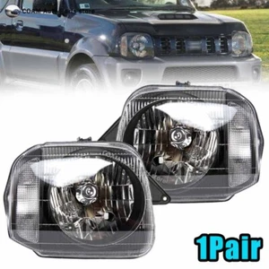 2Pcs Front Headlight For Suzuki Jimny FJ JB23 JB33 JB43 JB53 LHD 1998-2018 - Picture 1 of 7