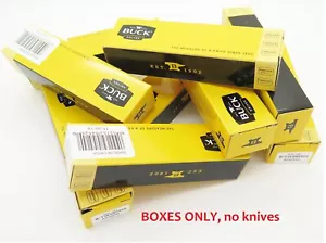Pack Of 9 Buck 4.5" Long Knife Box Folding Pocket Knife The 55 505 503 301 - Picture 1 of 3