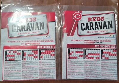 2014/2015 Cincinnati Reds Caravan posters (13 autographs) Tom Browning, Mesoraco - Image 1 of 4