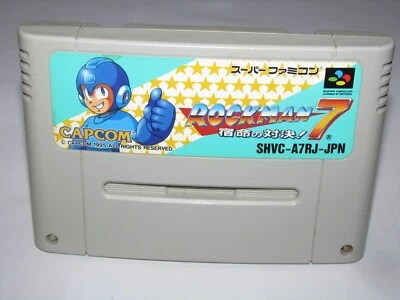 Rockman 7 Mega Man Super Famicom SFC Japan import US Seller  - Image 1 of 2