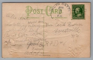 South Dayton New York Poststempel Stempel Postkarte Cover Gruß aus Cottage NY - Bild 1 von 4