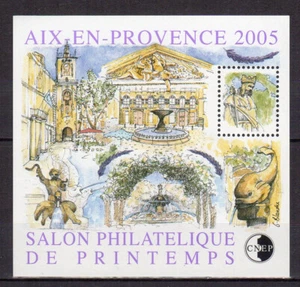 France Bloc-souvenir de la C.N.E.P. 2005 Salon Philatélique Aix en Prov / TE1540 - Imagen 1 de 1