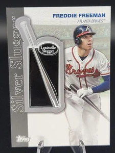 2022 Topps Silver Slugger Award Patches #SSA-FF Freddie Freeman - Braves - Picture 1 of 2