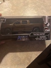 American Legends Motor Max 2019 Brown Chevrolet Silverado Trail Boss 1/43 New 