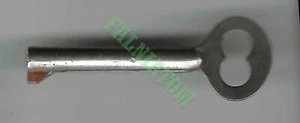 Llave esqueleto barril hueco vintage - aproximadamente 2" de largo - Imagen 1 de 1